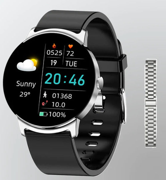 Smartwatch Armband mit Blutzucker- und Temperaturmessung
