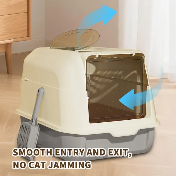 Katzentoilette mit Doppeltür