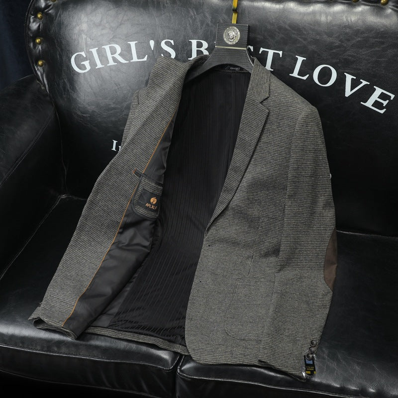 Freizeit-Slim-Fit-Jacke für Herren
