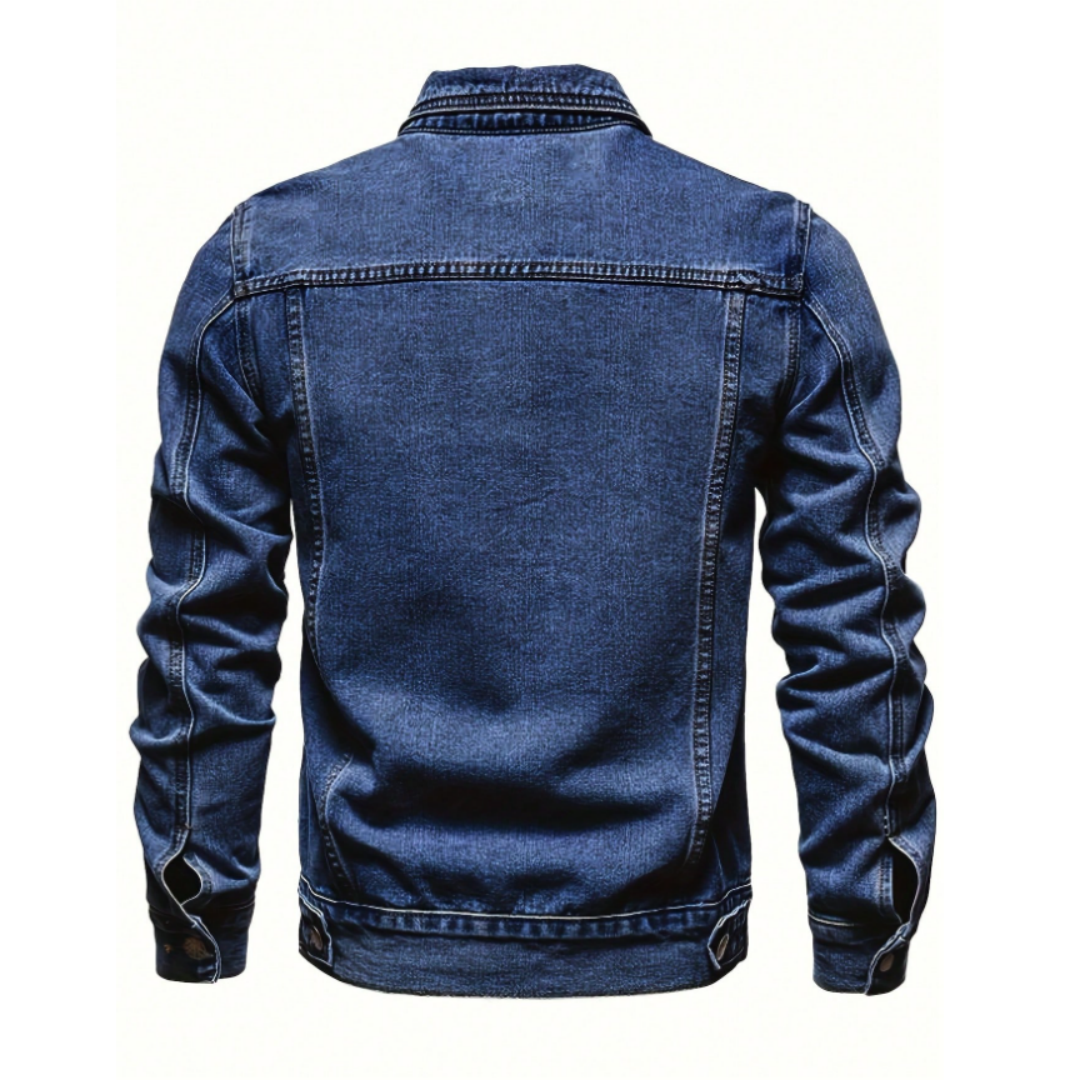 Schlanke Jeansjacke – Ansicht 8