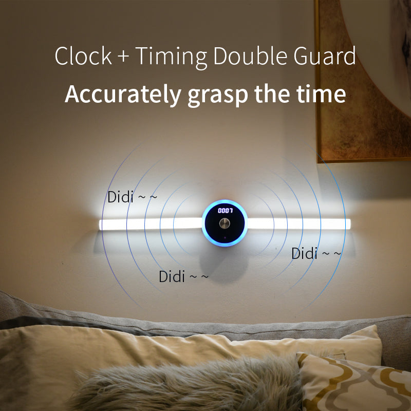 Smart LED Schranklicht mit Uhr und Sensor