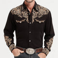 Herren Bluse im Western-Stil