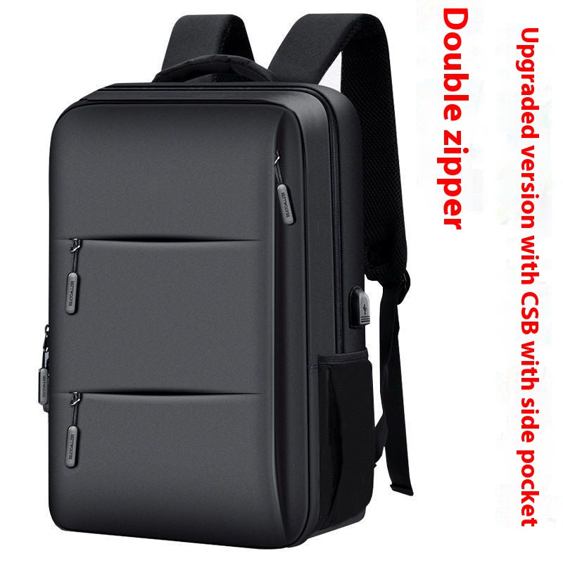 Business-Backpack mit USB-Ladeanschluss – Bild 2 | LuxeStyle