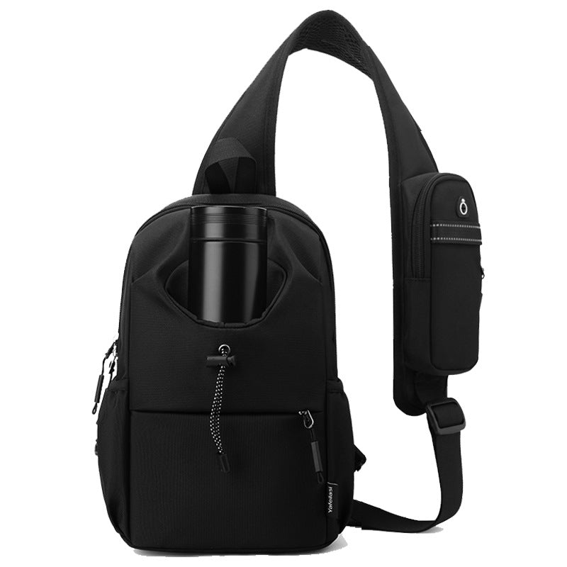 Wasserdichte Oxford-Stoff Crossbody-Tasche – Bild 10 | LuxeStyle
