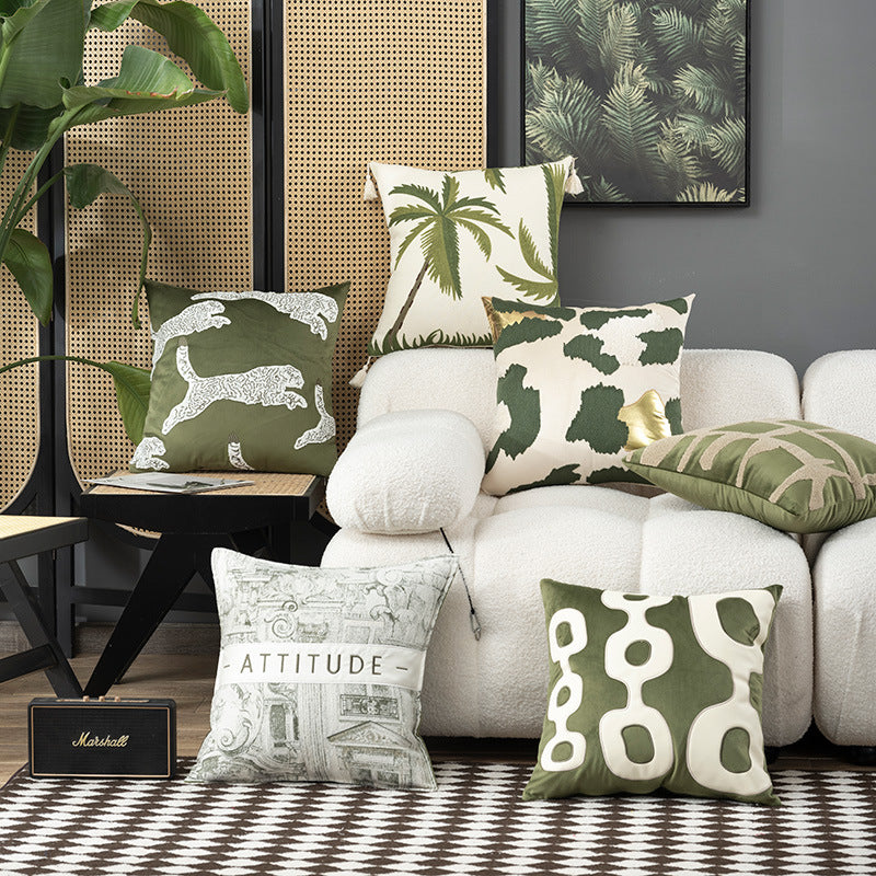 Geometrisches Kissenbezug 45×45 cm | LuxeStyle