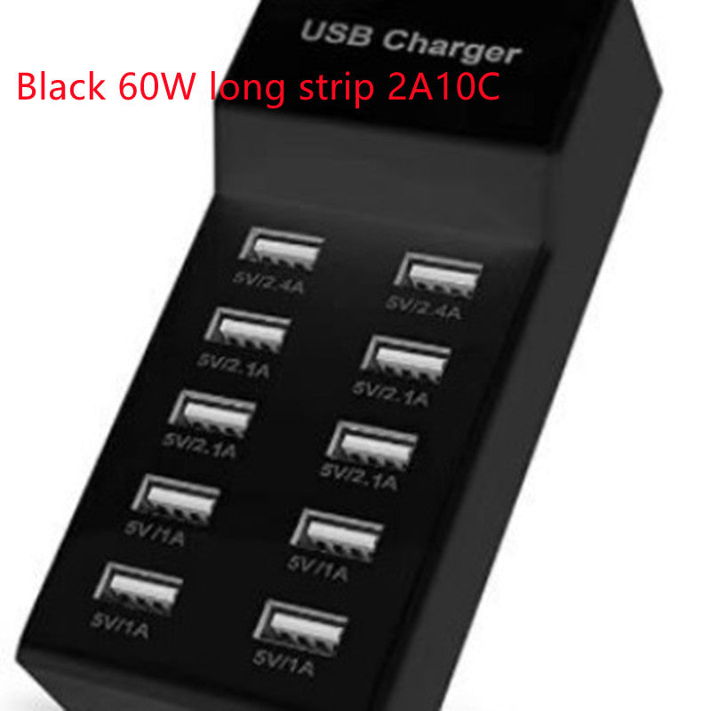5-Port USB-Ladegerät mit Überhitzungsschutz