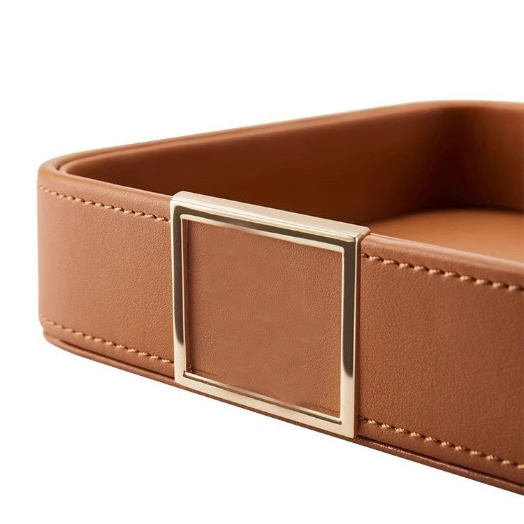 Schlüsselschale aus Leder – Bild 1 | LuxeStyle