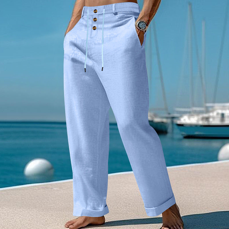 Herren Leinen-Hose Lino