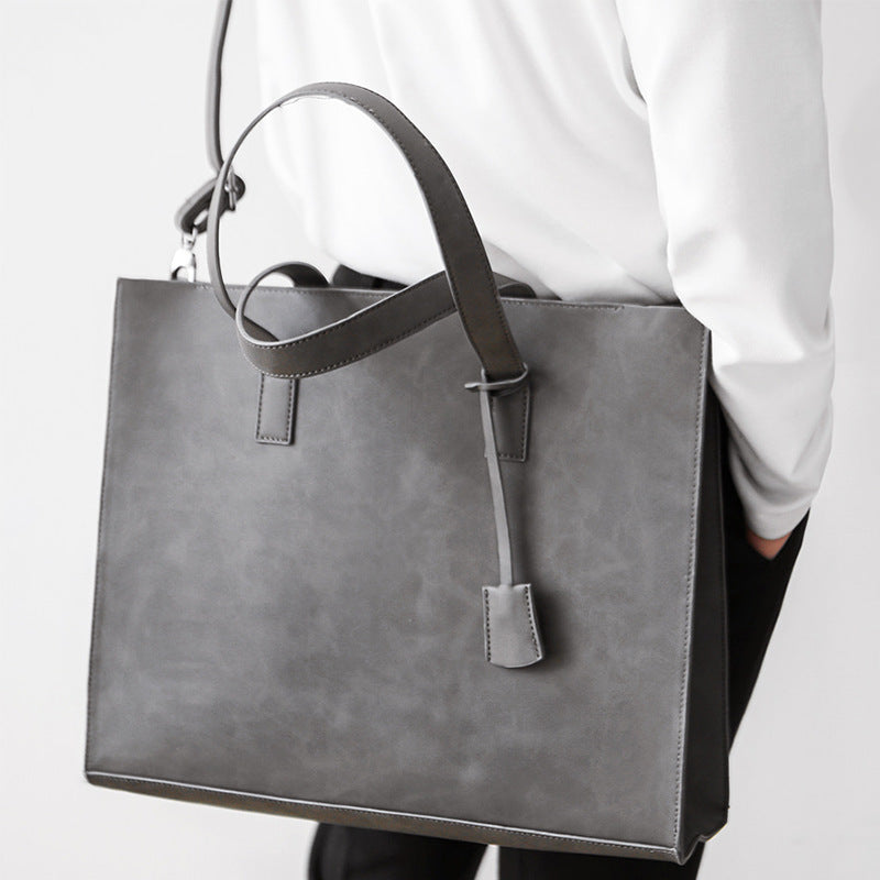 Crossbody-Tasche für Herren, 41 × 10 × 32 cm – Bild 9 | LuxeStyle