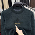 Warmes Strickpullover-Sweatshirt