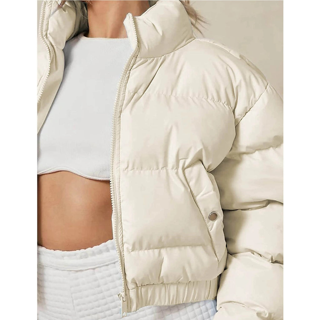 Freizeitschichtjacke in Pink, Schwarz, Off-White – Bild 6 | LuxeStyle