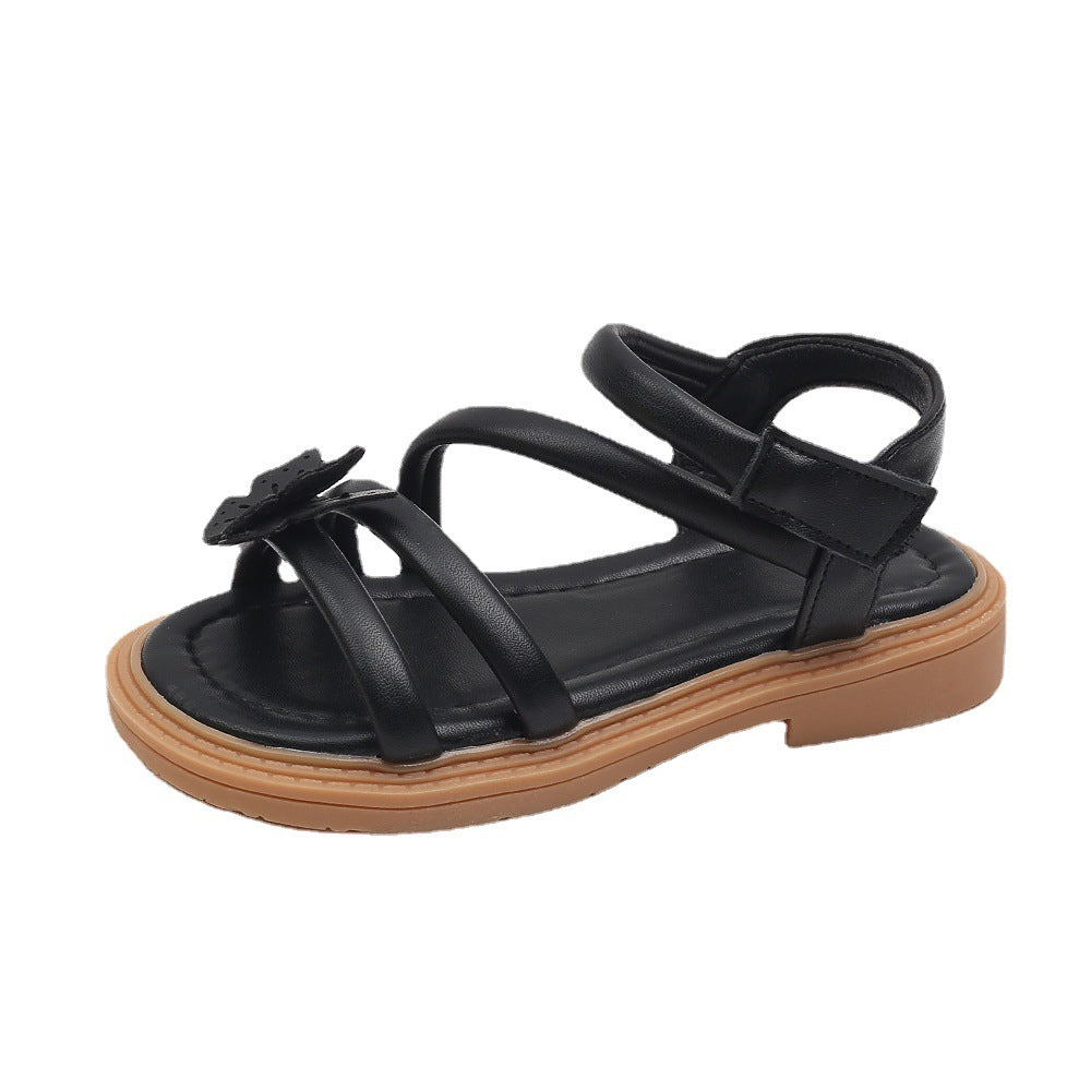 Weiche Rindflechtlaschensohle Sandalen