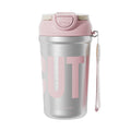 Minimalistische Edelstahl-Trinkflasche 450 ml – Bild 4 | LuxeStyle