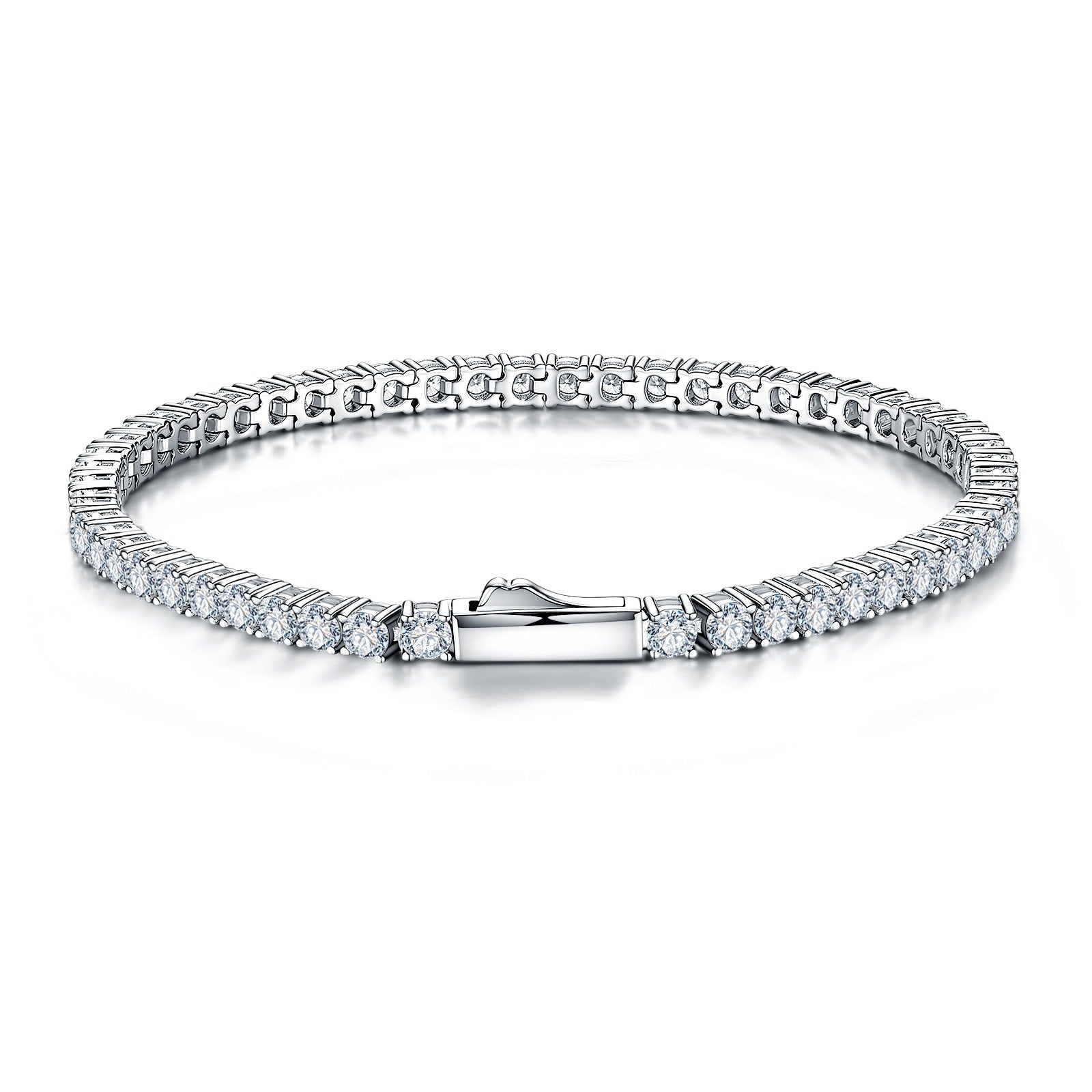Mozanit Tennisarmband