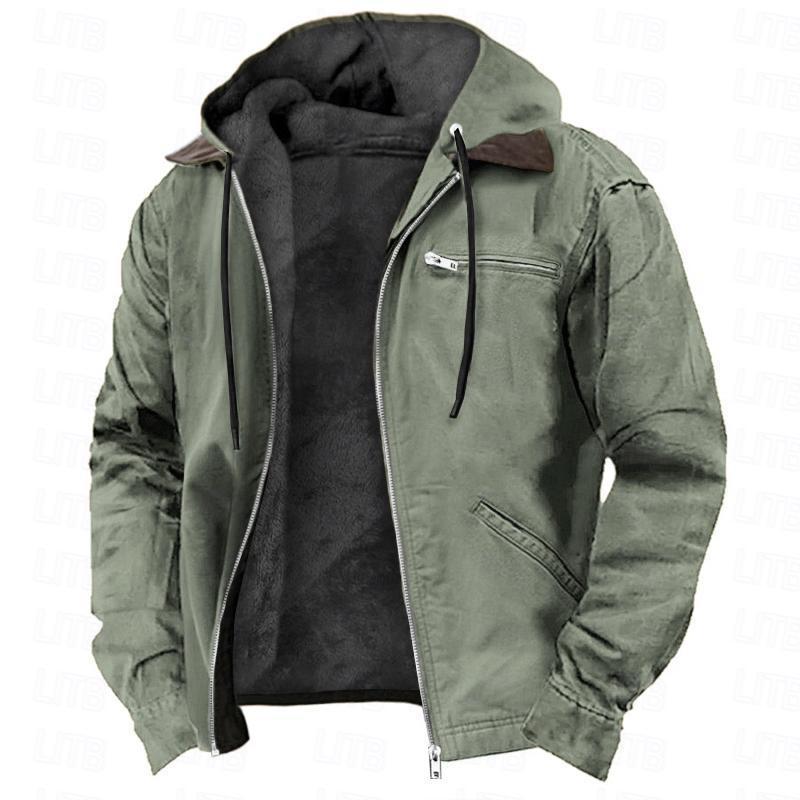 Winter-Hoodie mit Taschen