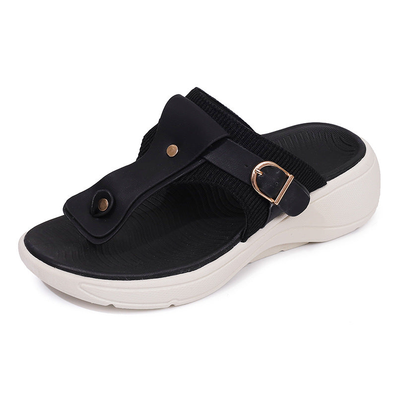 Keile-Flip-Flops mit dicker Sohle – Bild 7 | LuxeStyle