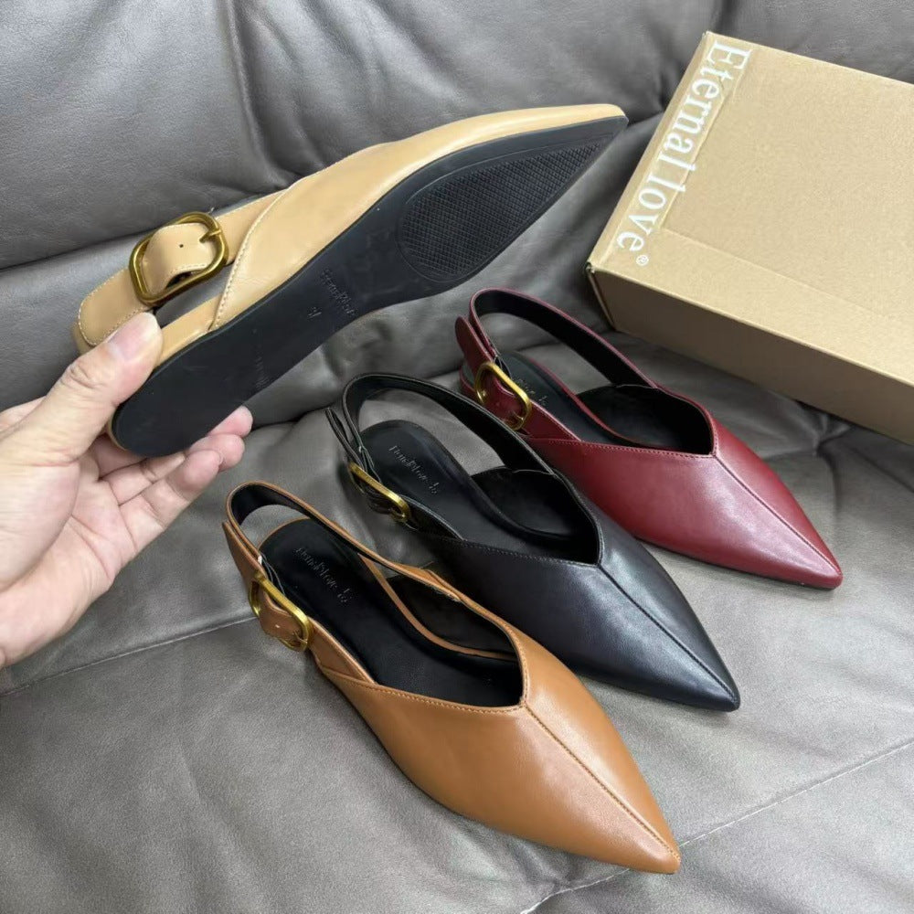 Elegante Mary Jane Pumps aus Lederimitat