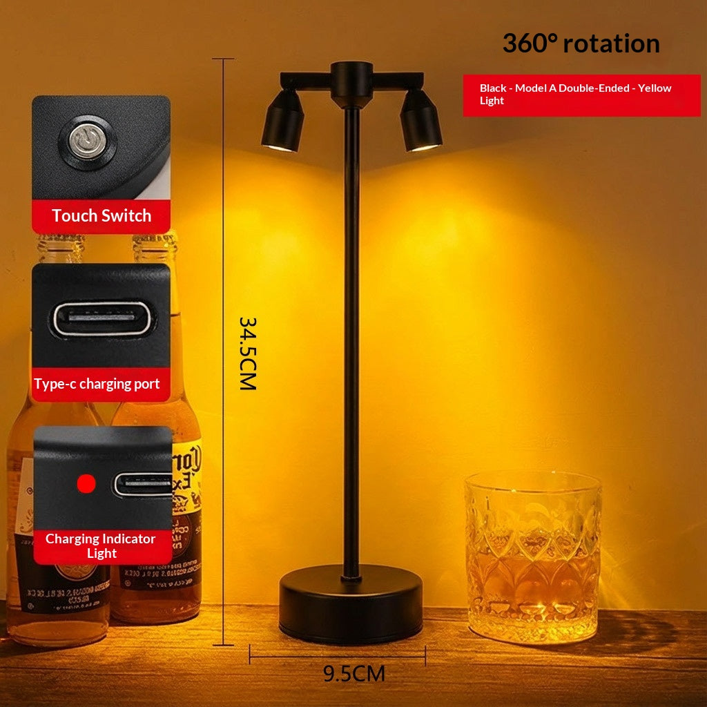 LED Ladeleuchte für Tisch und Bar