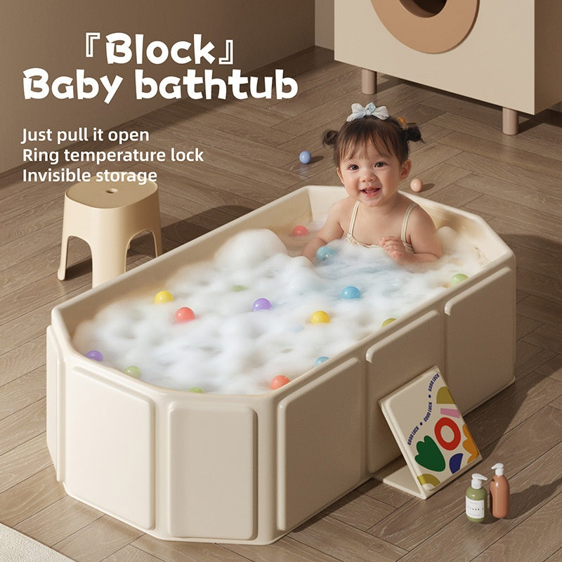 Faltbare Babywanne mit Sitz- und Liegefunktion