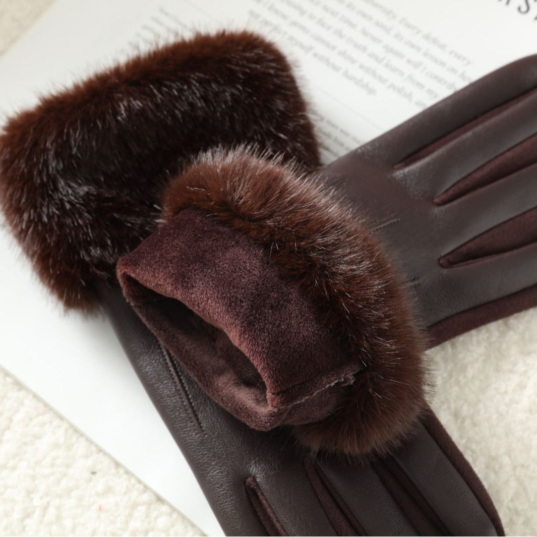 Warme, weiche Handschuhe für Damen