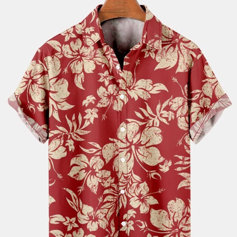 Herren Hawaii Hemd mit Blumenmuster – Bild 1 | LuxeStyle
