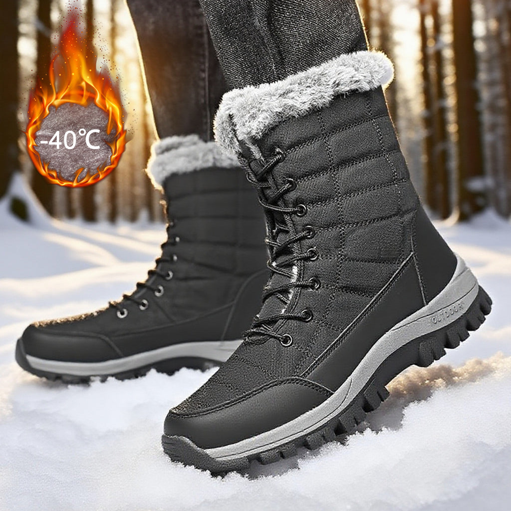 Herren Outdoor Boots mit extra langem Plüsch