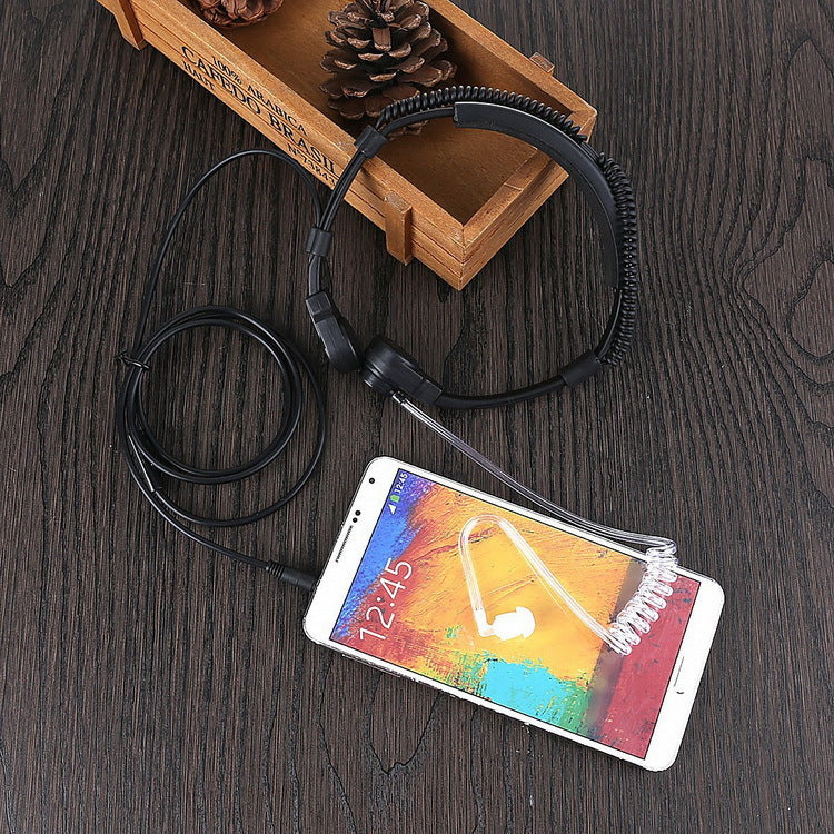 Kehlkopfmikrofon-Headset