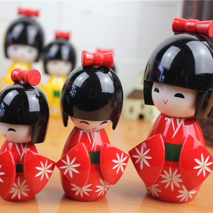 Kimono Puppe für Sushi Restaurant Deko