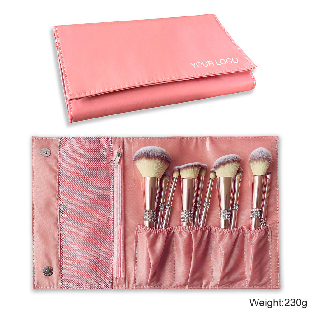 Rose Gold Make-up-Bürsten-Set mit 14 Stück