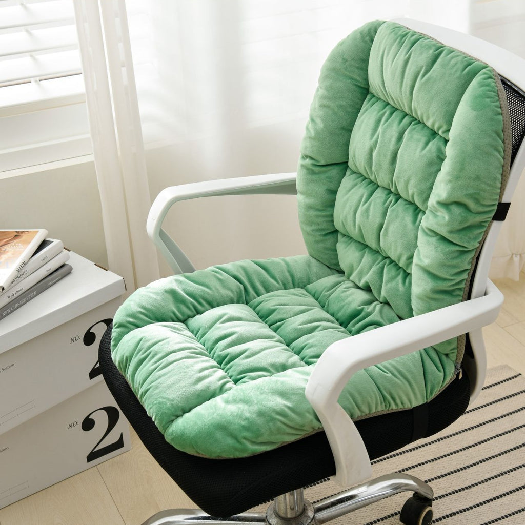 Einfarbiger Plüschkissen – modern & bequem – Bild 2 | LuxeStyle