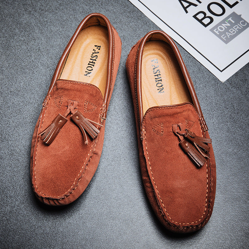Burgunder Leder Sneaker – Bild 8 | LuxeStyle