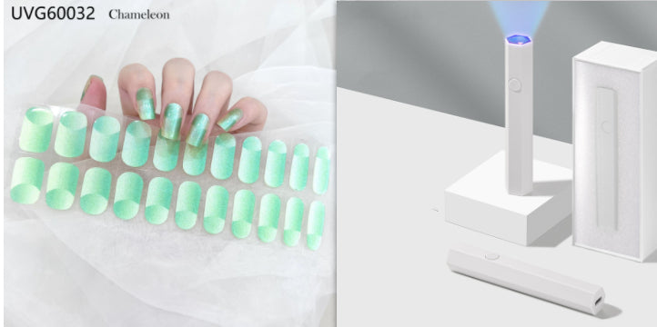 Blush UV Semi-Cured Gel-Nagelsticker – Bild 10 | LuxeStyle