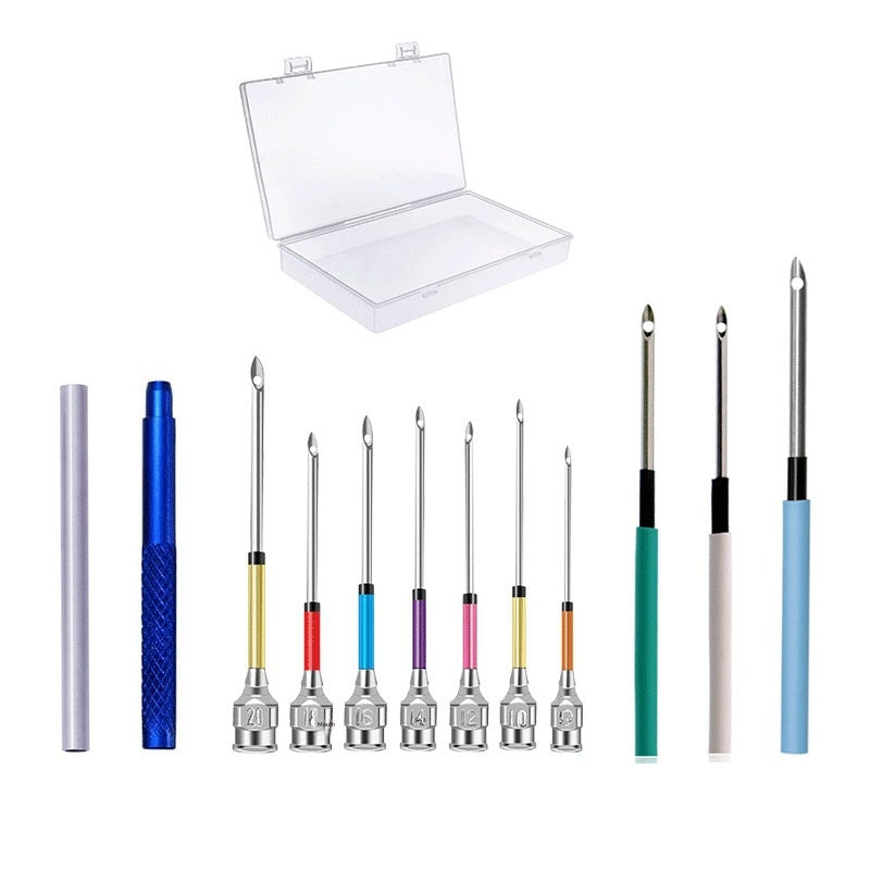 Stickpunch-Set mit austauschbaren Spitzen