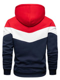 Lockere Hoodie-Sweatshirt Herren Plus-Größen