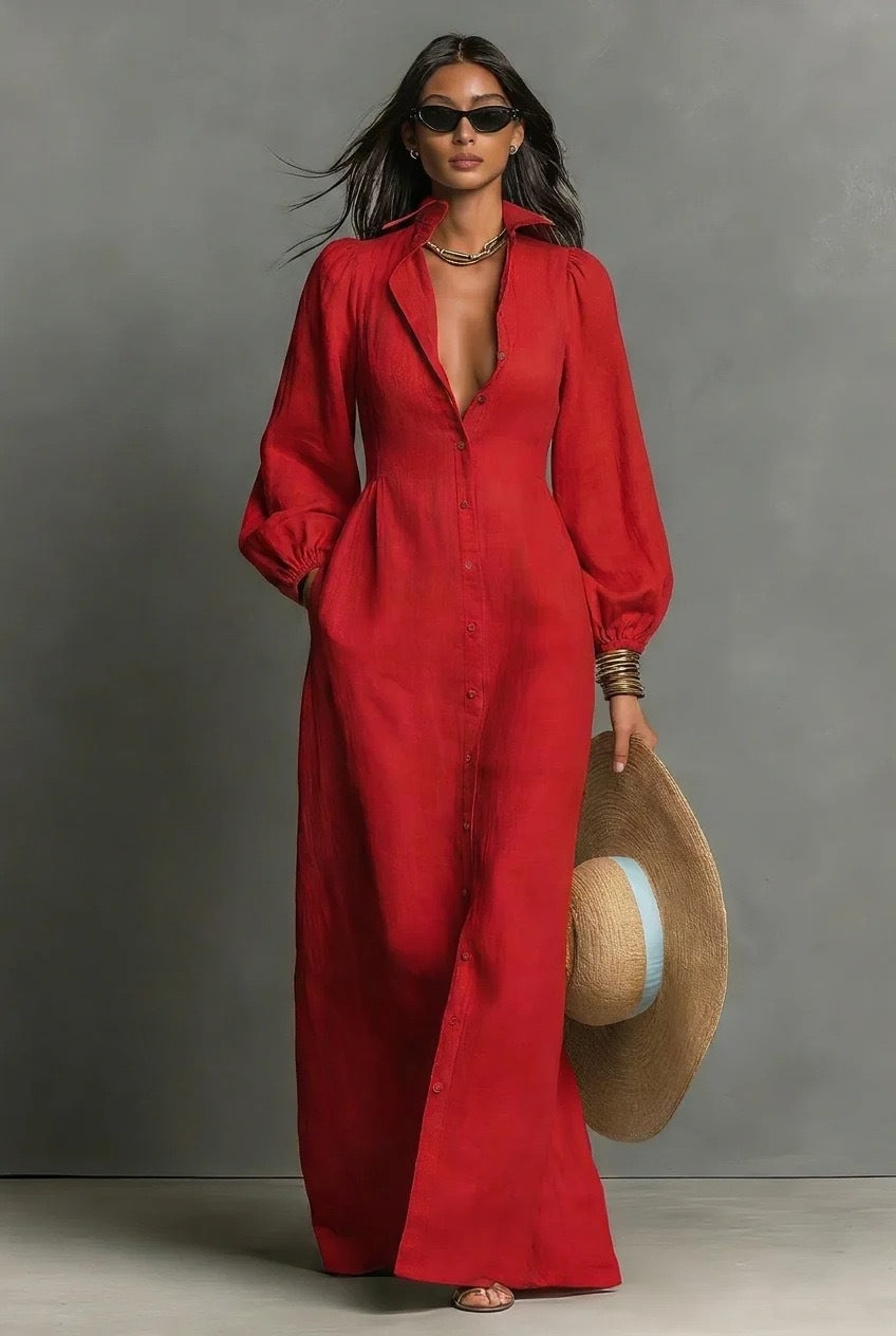 Long Shirt Dress Damen – Elegant & Vielseitig – Bild 8 | LuxeStyle