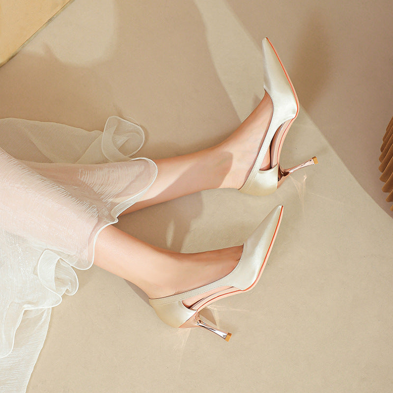 Elegante Stiletto-High Heels mit spitzer Zehe