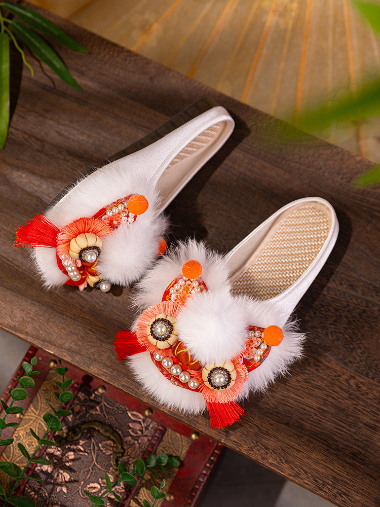 Zhensheng Happy Dongguofeng Tiger Head Sandalen
