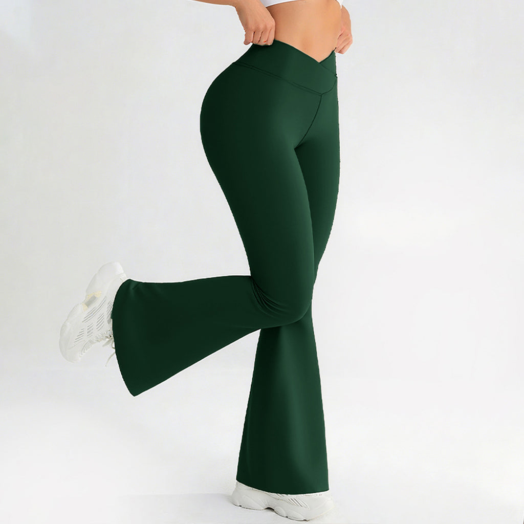 High-Waist Yoga Leggings mit Shaping-Effekt