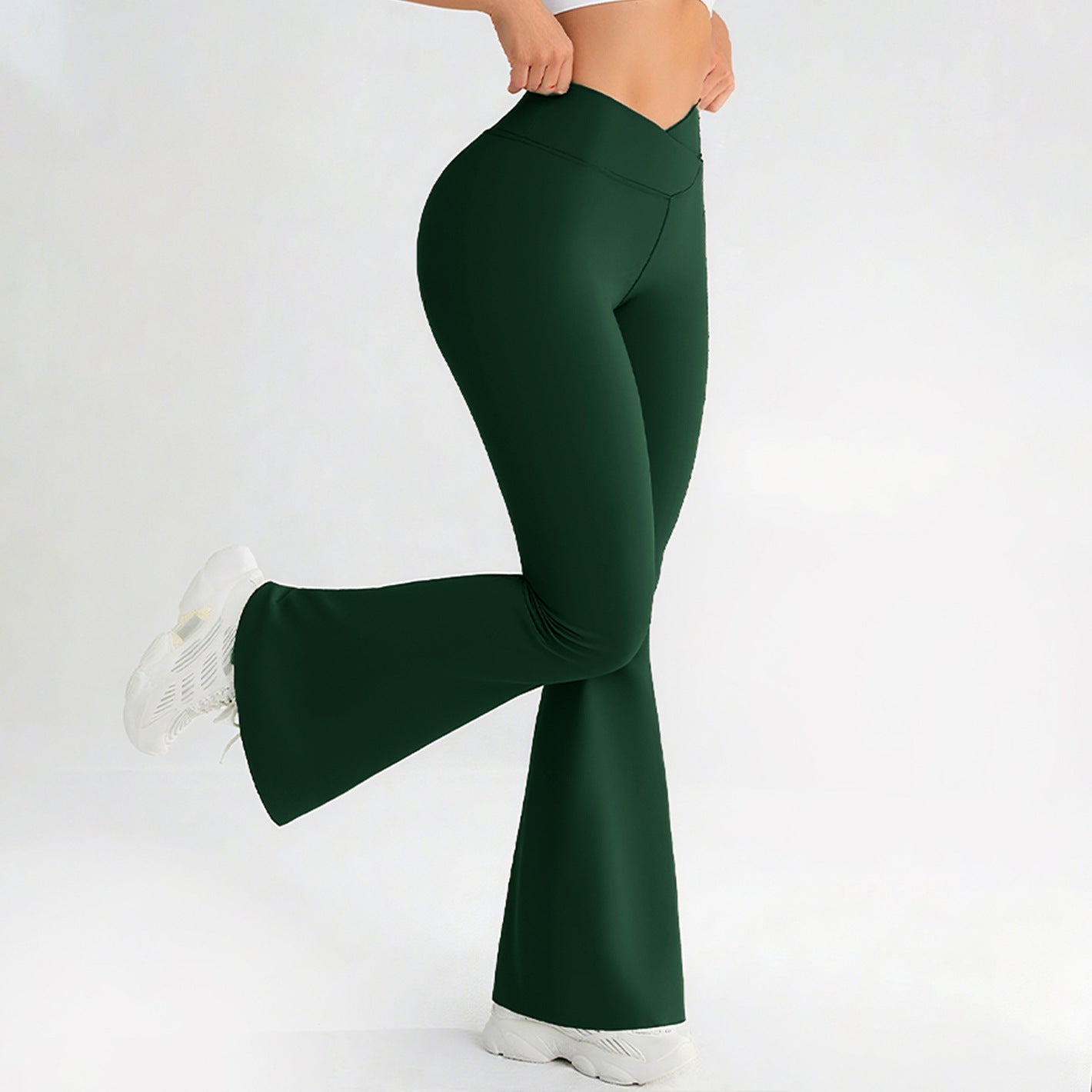 High-Waist Yoga Leggings mit Shaping-Effekt