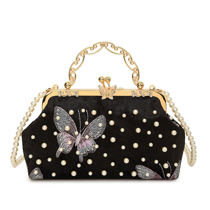 Vintage Abendtasche mit Perlen – Bild 7 | LuxeStyle