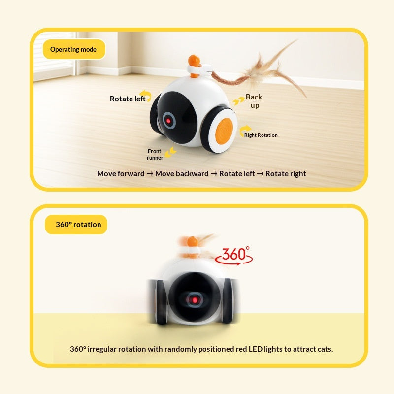 Smart Cat Toy Space Magic Wheel