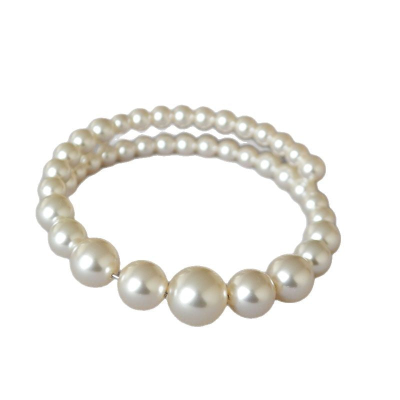 Perlen-Armband mit Farbverlauf