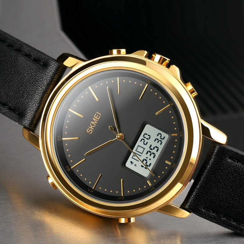 Elektronische Armbanduhr mit Dornschliesse – Bild 4 | LuxeStyle