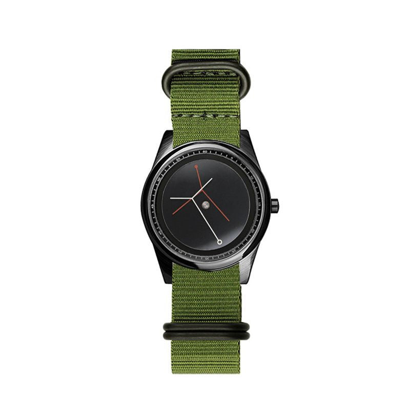 Jugendvoll Studentenuhr mit Canvas Armband
