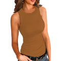 Geripptes High-Neck Tanktop für Damen – Bild 1 | LuxeStyle