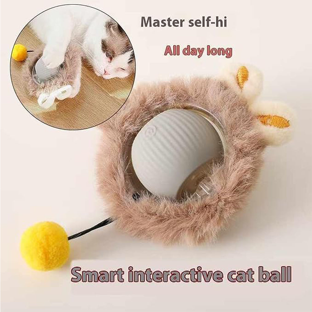 Interaktiver rollender Ball für Haustiere