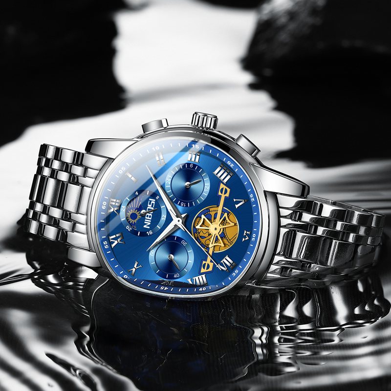 Uhr mit Zeiger, Quarz, 40 mm Zifferblatt – Bild 2 | LuxeStyle
