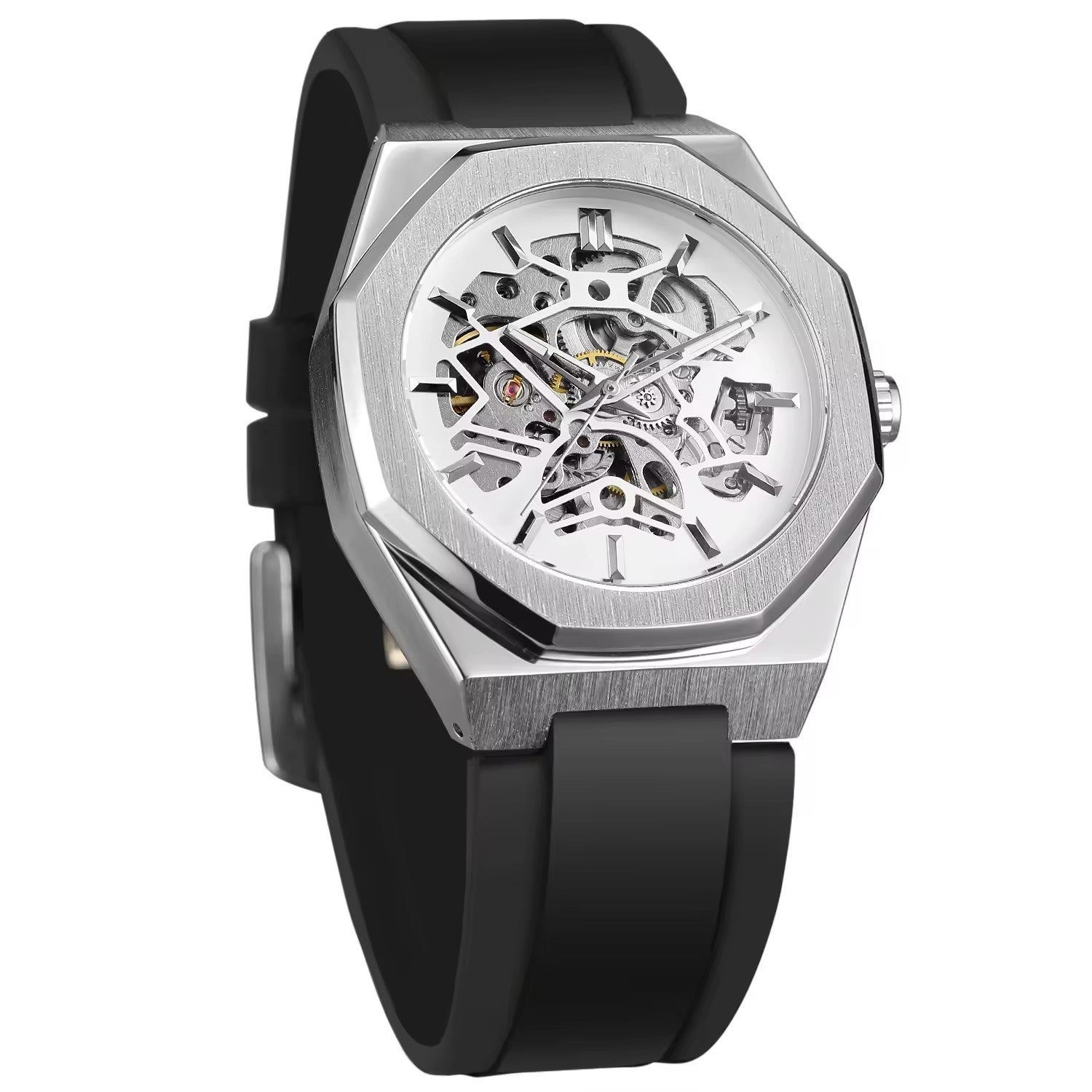 Casual Skeleton Automatikuhr – Ansicht 3