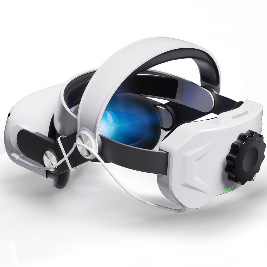 VR-Headset mit Power-Bank