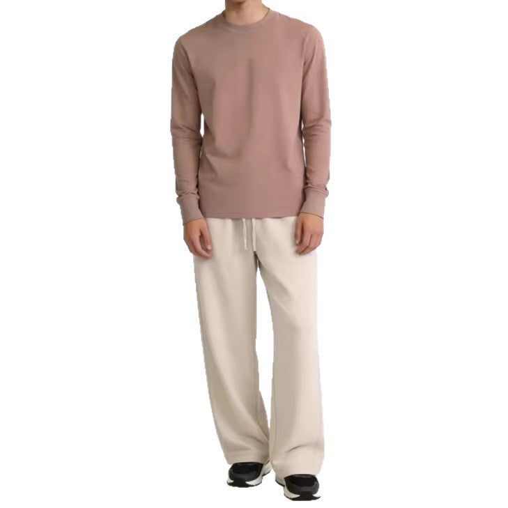 Unisex Langarmshirt aus Baumwolle